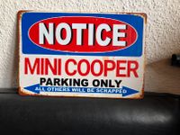 Blechschild Mini Cooper  30x20 cm Nordrhein-Westfalen - Wetter (Ruhr) Vorschau