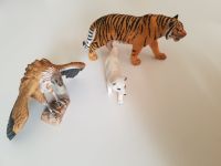 3 x Schleich Polarfuchs Tiger Gänsegeier ( 14638 14729 14691) Nordrhein-Westfalen - Hagen Vorschau