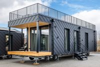 NEOHOME Premium Tiny House EH55 JB Golden Sky Tiny Haus Bungalow Ferienhaus Dachterrasse Baugenehmigung Niedersachsen - Soltau Vorschau