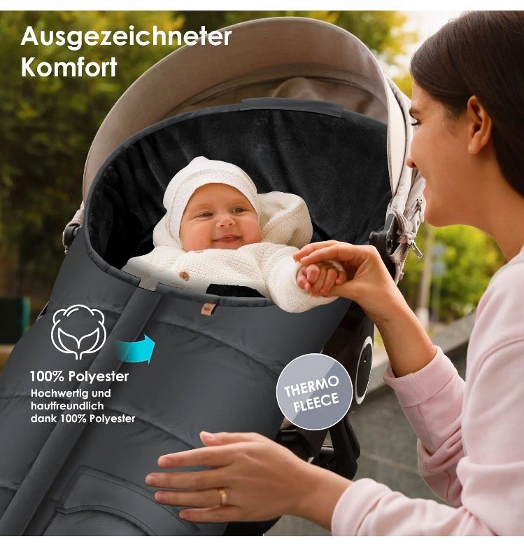 KIDIZ® Babyfußsack Kinderwagen in München