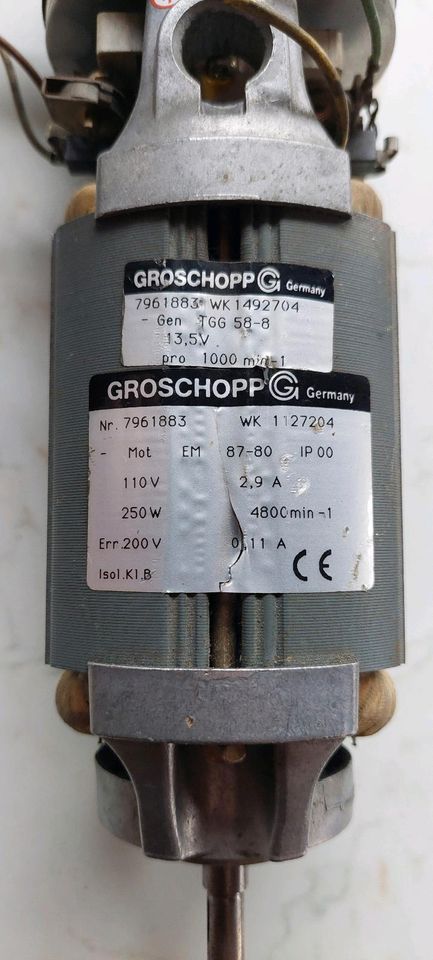 GROSCHOPP Germany  Gen TGG 58-8 in Rothenburg