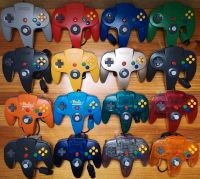 N64 Controller Original Nintendo 64 Gelb Grün Blau Rot Schwarz Nordrhein-Westfalen - Euskirchen Vorschau