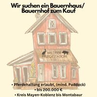 Wildtierpflegestation sucht Bauernhaus/Bauernhof o.ä. mit Weide Rheinland-Pfalz - Plaidt Vorschau
