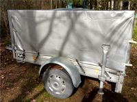 U2 Koch Anhänger KFZ Anhänger Aluminium mit Gestell und Plane TÜV Niedersachsen - Buchholz in der Nordheide Vorschau