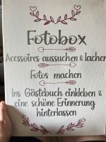 Selbstgeplottertes Fotobox Schild Baden-Württemberg - Maulburg Vorschau