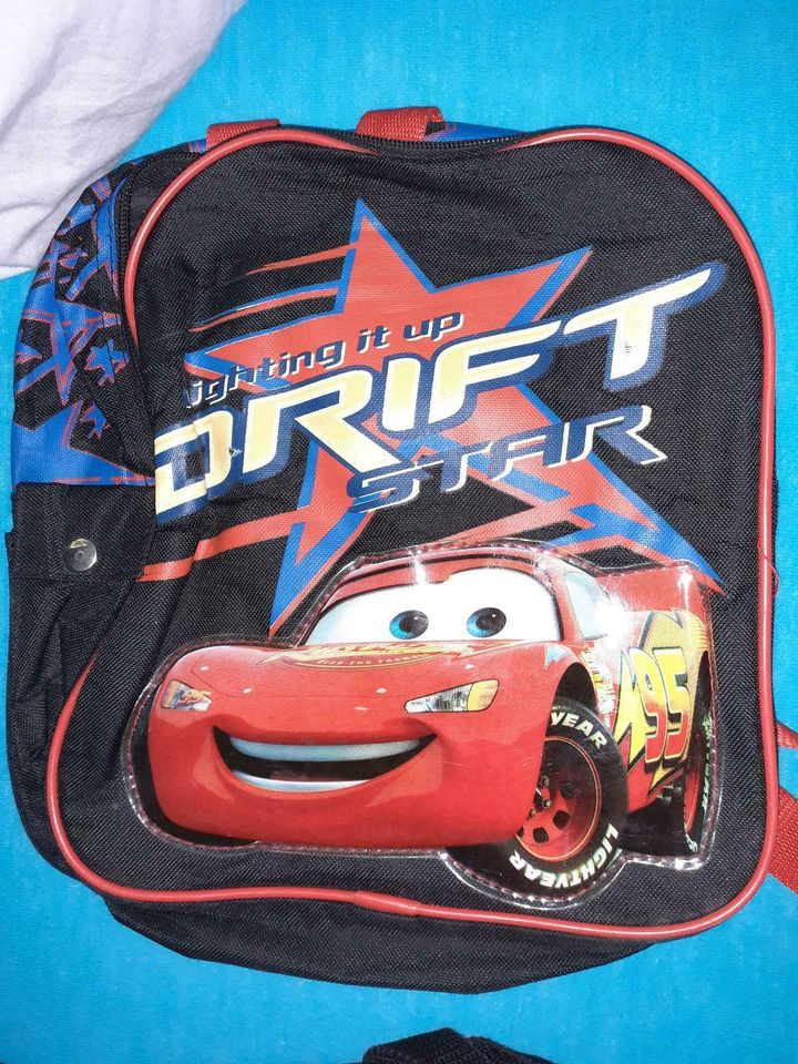 Cars Rucksack u. Tasche f. Kindergarten in Bruchköbel