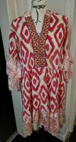 Tunika Kleid Boho Yourself Onesize pink Blumen Wandsbek - Hamburg Bramfeld Vorschau