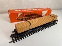 Märklin 4512 H0 361G Langholzwagen 2 Drehschemel, Holzladung, OVP Kreis Ostholstein - Eutin Vorschau