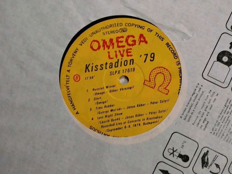 Omega 2 LPs Kisstadion 79 SLXP17619-20 in Trebsen