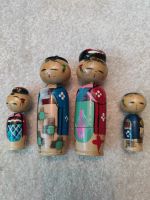 Japanische Kokeshi Puppen * Eltern m einem Jungen + Mädchen Schwachhausen - Neu Schwachhausen Vorschau