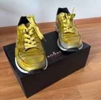 Hogan Golden Schuhe in Größe 9 München - Sendling-Westpark Vorschau