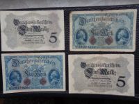 4X 5 Reichsmark Banknoten Eimsbüttel - Hamburg Lokstedt Vorschau