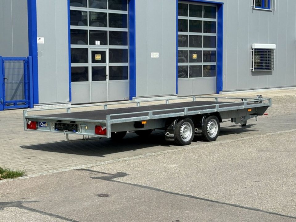 ANGEBOT! Fahrzeugtransporter Anhänger Blyss 2700kgGG 506x198cm in Reichertshofen