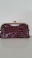 Handtasche Tasche Retro Clutch Schlange Kroko Design lila violett Berlin - Lichtenberg Vorschau