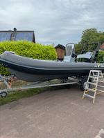 ZAR Mini 16 RIB PRO Hypalon Matt-Schwarz mit F70 Yamaha - NEUBOOT Brandenburg - Potsdam Vorschau