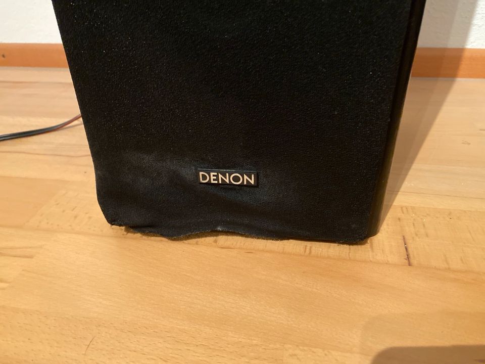 2 Denon Lautsprecher SC-600S und Stereoanlage in Ulm