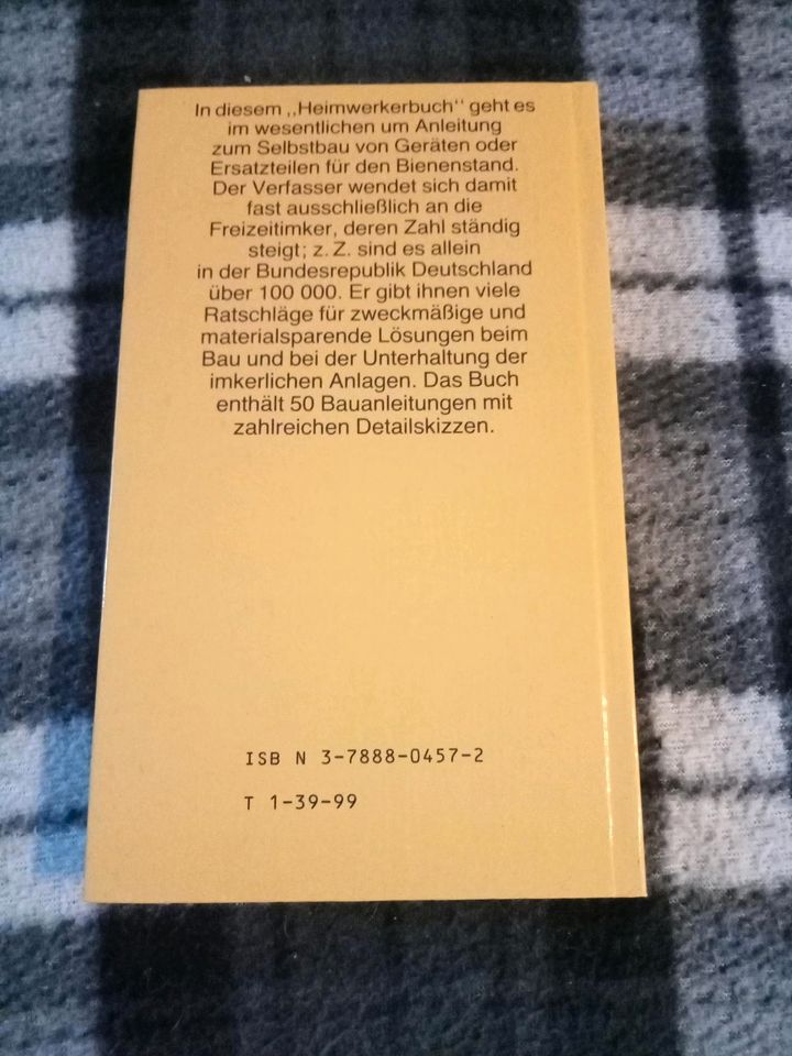 Imkerbuch. Selbstgebautes für die Imkerei. 1985 . in Doberlug-Kirchhain