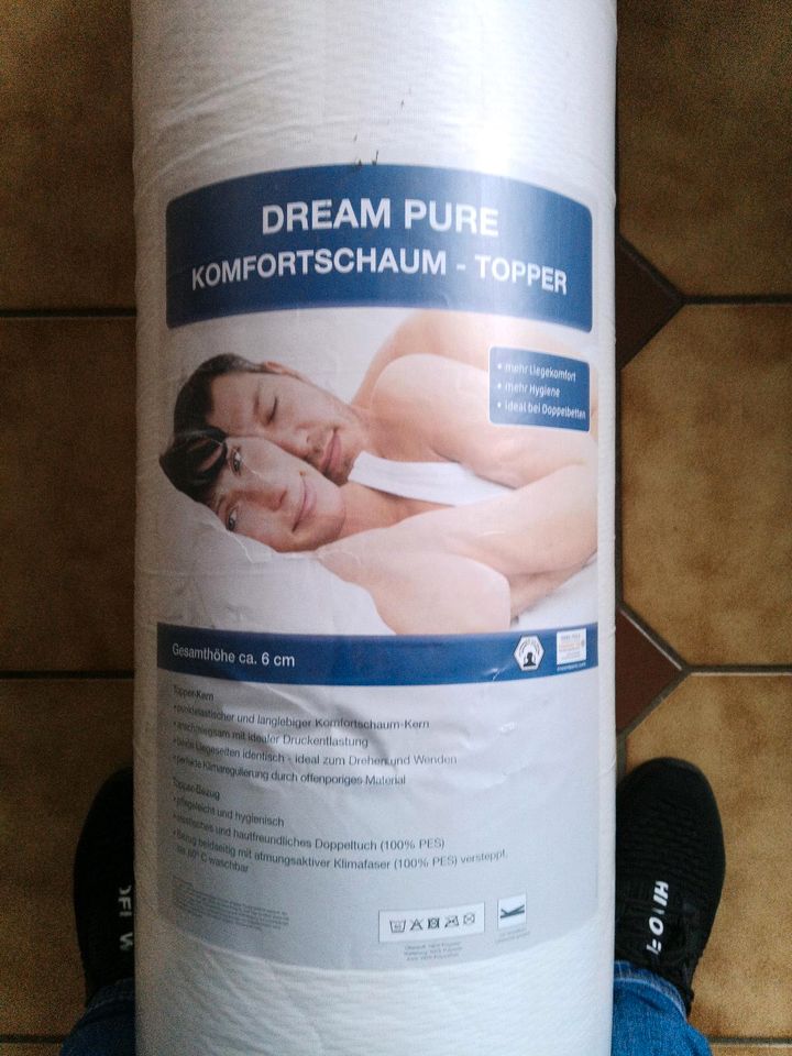 Dream Pure Komfort Schaum Topper 100x200 in Wachtendonk