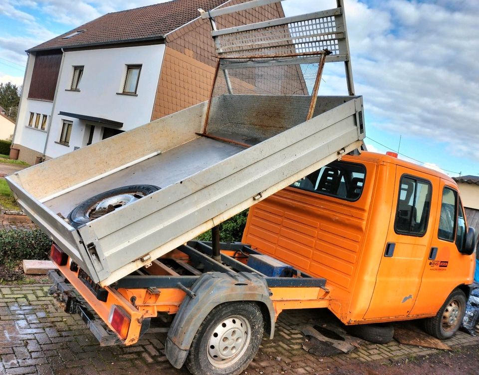 Peugeot Boxer Ducato Jumper KIPPER 2.8 Diesel wenig km in Saarwellingen