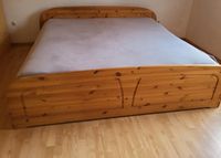 Doppelbett mit Bettkasten li./re. Holz 2m x 2m Bayern - Schernfeld Vorschau