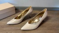 Högl 0-17 6703 echtleder Pumps Brautschuhe Sachsen - Leisnig Vorschau