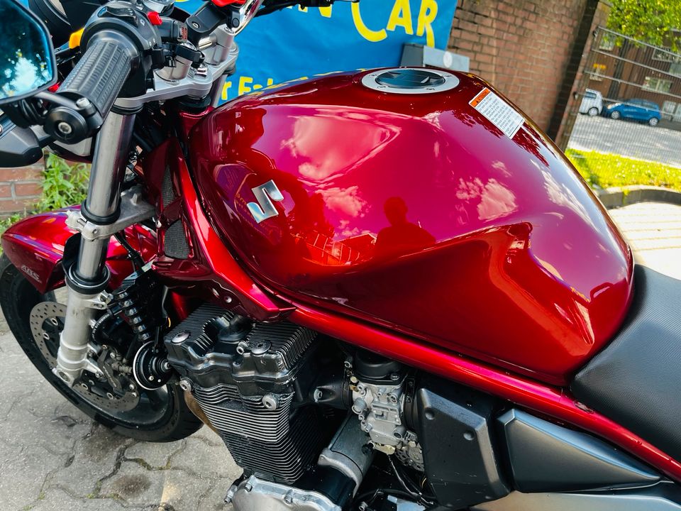 Suzuki Bandit 1200 N roadster candy rot in Hamburg