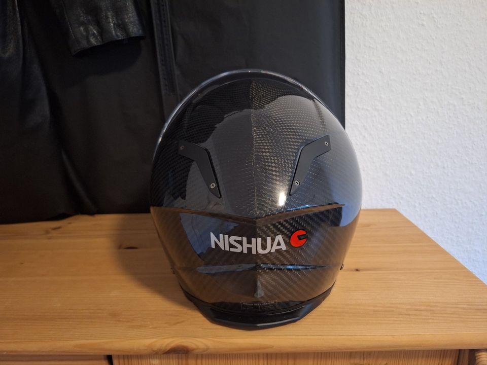 Nishua NRX-1 Helm für Motorrad / Roller in Carbon Optik + Tasche in Kiel