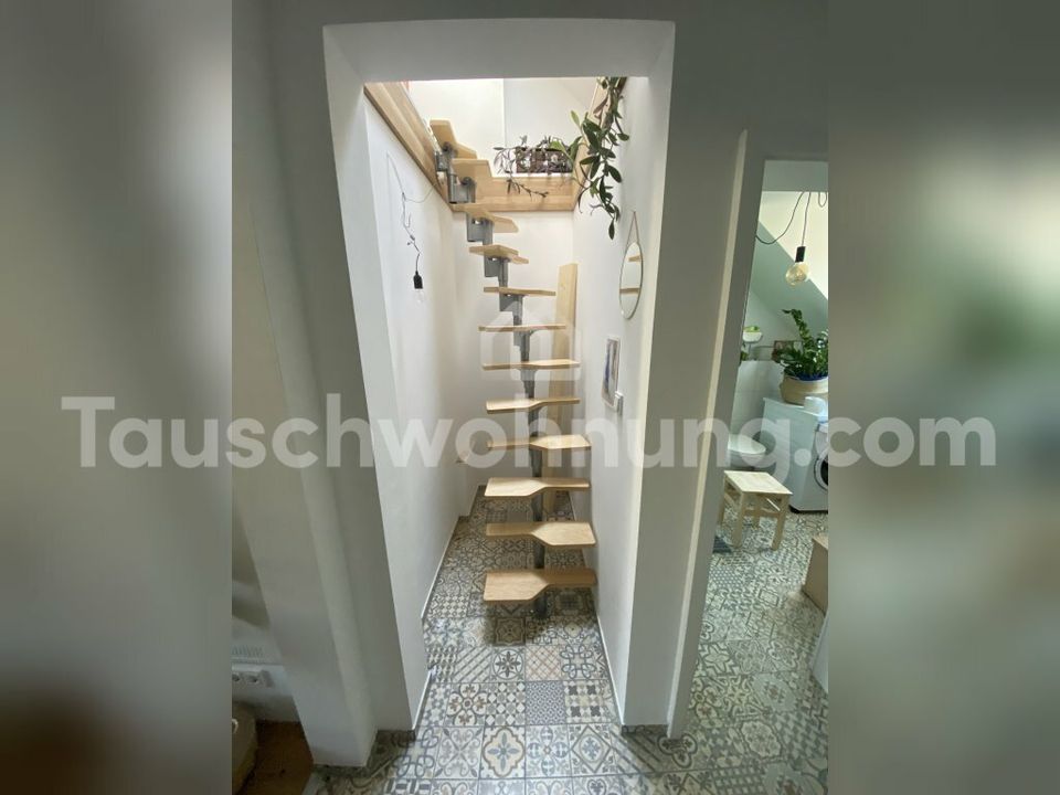 [TAUSCHWOHNUNG] TAUSCH Dachgeschosswohnung, Maisonette mit Garten in Mainz