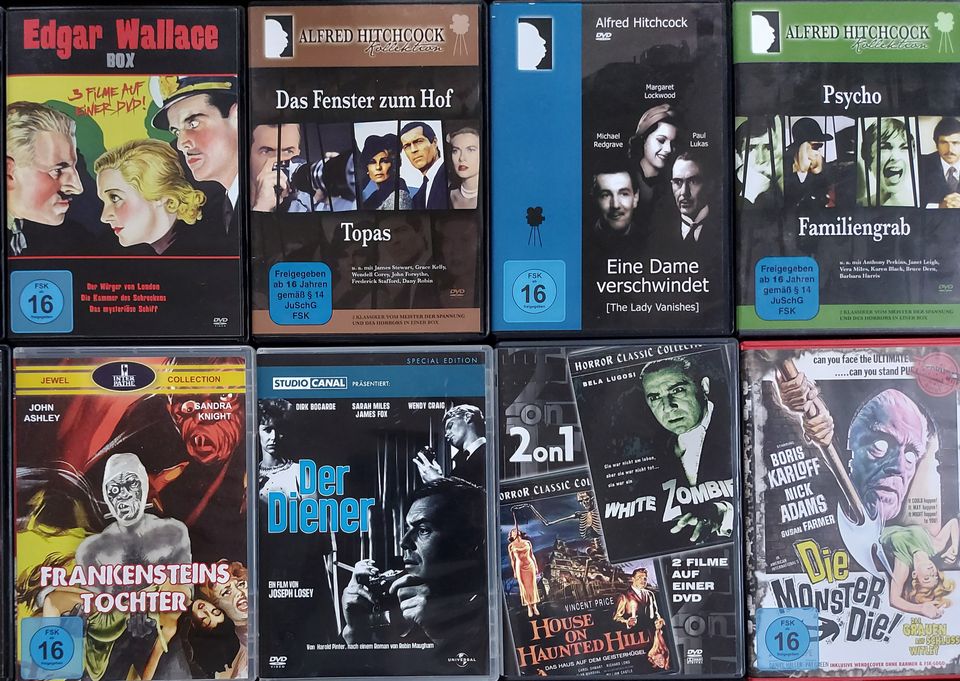 Hitchcock, Psycho, Edgar Wallace und Co. in Dresden