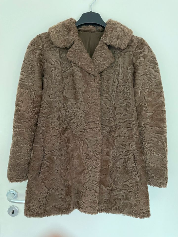 Pelzjacke Persianer braun Vintage Größe 36/38 in Saarbrücken