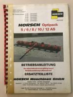 Betriebsanleitung Horsch Optipack Mecklenburg-Strelitz - Landkreis - Cölpin Vorschau