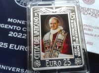 Original 25 euro 2022 PP Vatikan Papst Paul VI. Silber coloriert Obergiesing-Fasangarten - Obergiesing Vorschau