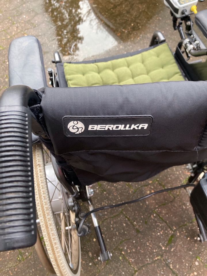 Elektrischer Rollstuhl AR Berolika mit Zusatzantrieb und 3Akkus in Hannover