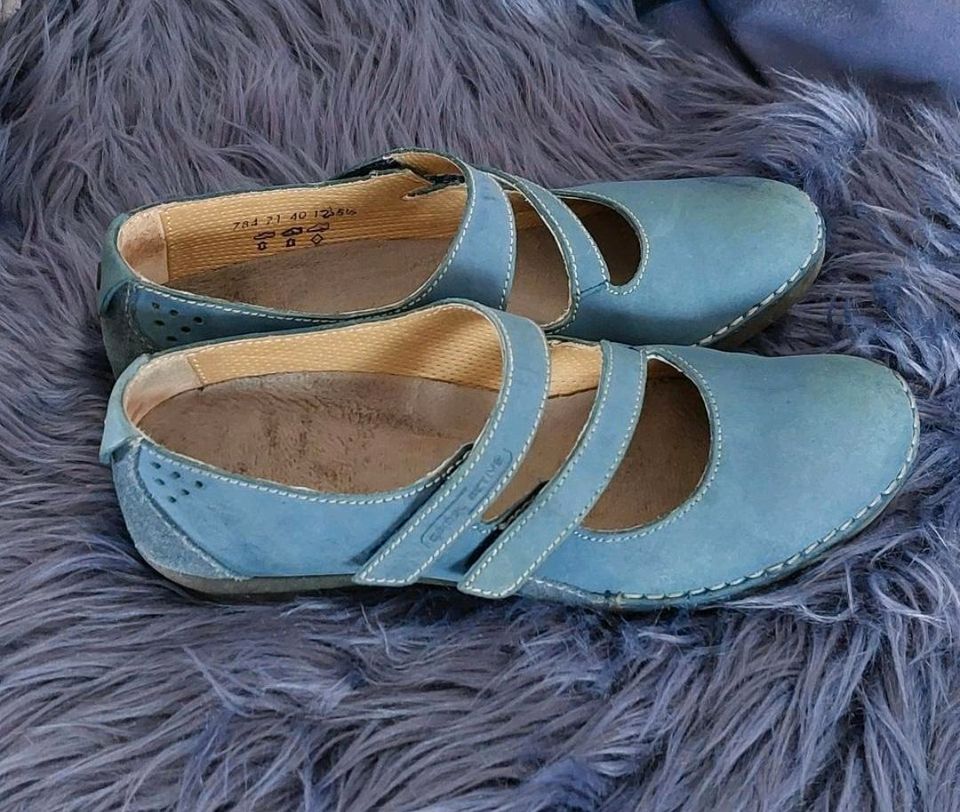 Süße ☆Camel active☆ Ballerinas 39 blau wie neu! in Lehrte