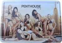 Penthouse - Erotik Blechpostkarte - 10 x 14,5 cm - Motiv 4  # Sachsen - Eilenburg Vorschau