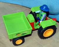 Bauer mit grünem Traktor von Playmobil Dresden - Pieschen Vorschau