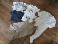 Baby Set Gr 50/56 Bodys Latzhose Schlafanzug Sachsen - Schneeberg Vorschau