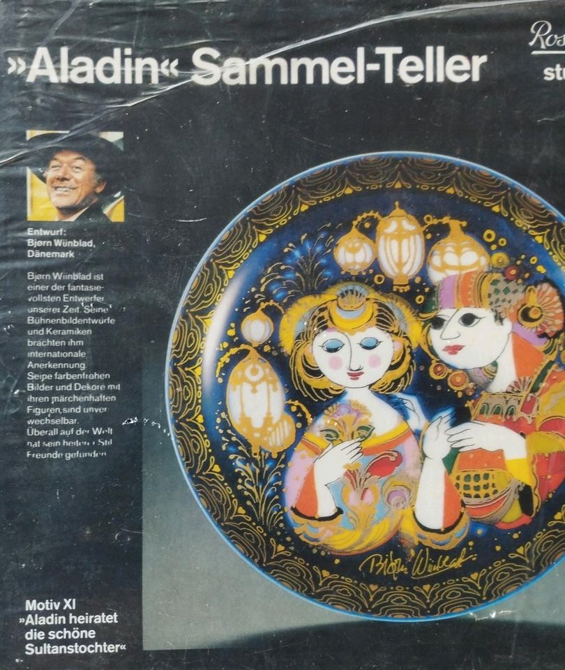 Aladin Sammel- Teller Neu Deko Rosenthal studio- linie in Wietmarschen