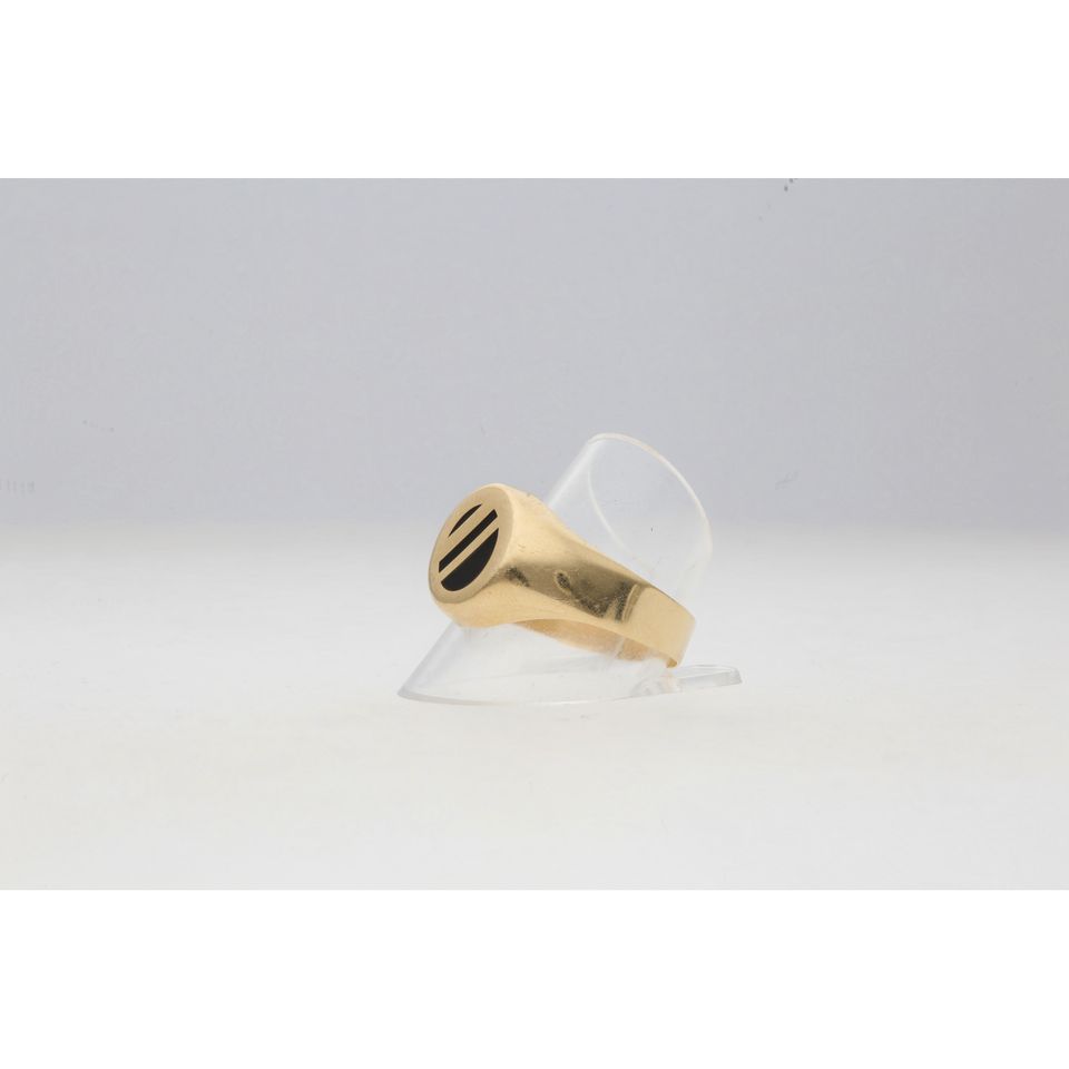 GOLD HERREN RING 14k 585 Gr. 68 3,63g Gelb Gold AU in Berlin