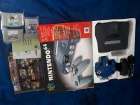 Nintendo 64 mit OVP und 3 Spiele N64 Poster Sachsen-Anhalt - Schkopau Vorschau