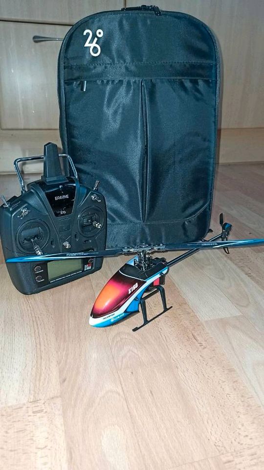 RC Helikopter Eachine E160 V2 RTF, 4 Lipos, Rucksack in Küps