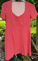 Blutsgeschwister Sommerkleid rot mit weiß-schwarzen Blumen XL neu Nordrhein-Westfalen - Frechen Vorschau