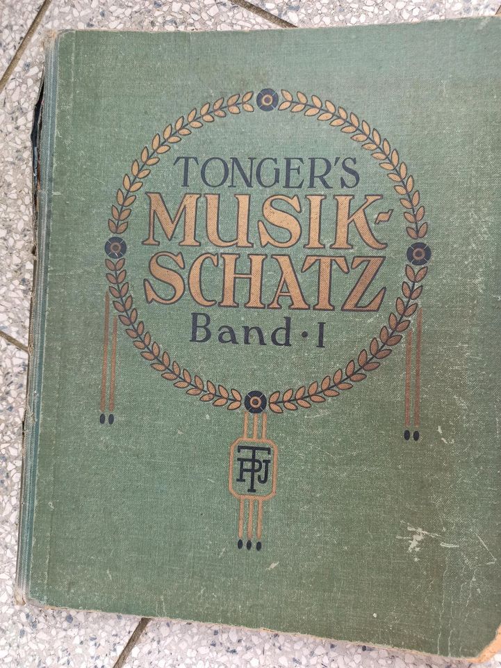 Tongers Musik Schatz Band 1 grün antiquarisch alt selten Sammler in Bad Pyrmont