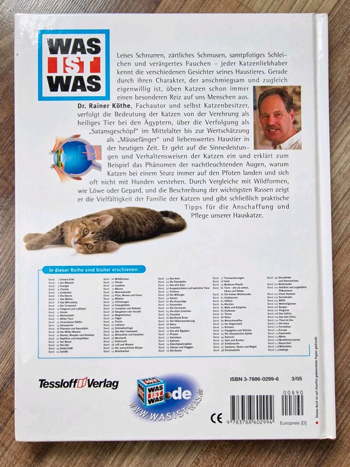 ❤️ WAS IST WAS - Katzen ❤️ Band 59 Tessloff Verlag in Mönchengladbach