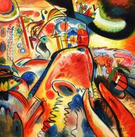 Wassily Kandinsky-Kleine Freuden m98558 120x120cm Ölbild handgem. Berlin - Treptow Vorschau