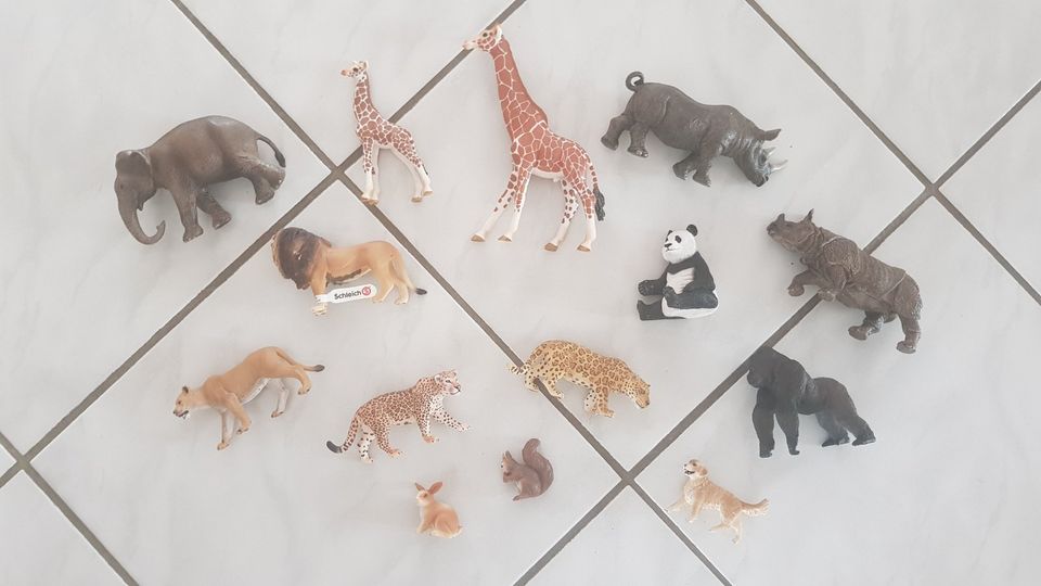 Schleich Tiere - Panda, Giralle, Hase, ...usw..." NEU !!! in Burgbrohl