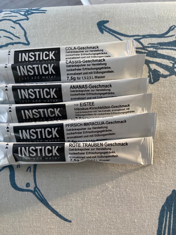 21 Instant Getränkesticks in Scharbeutz