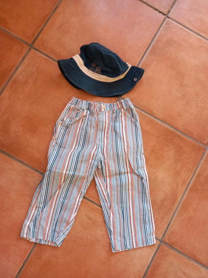 92 Sommerhose Hose Mütze 51 Set Junge in Gengenbach