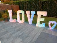 XXL LOVE Buchstaben 1,20M, Hochzeit DJ, Partybeleuchtung Event Bad Doberan - Landkreis - Zarnewanz Vorschau