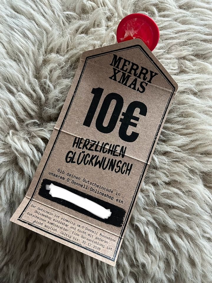 O‘DONNELL Gutschein Wert 10€ in Marienhafe